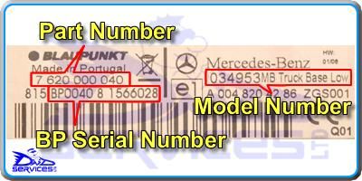 Mercedes Benz 034953 MB Truck Base High